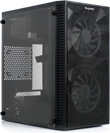 Magic Mikro Atx 2 Rainbow Fanlı Mesh Panel Akrilik Gaming Oyuncu Bilgisayar Kasası (0, Watt)