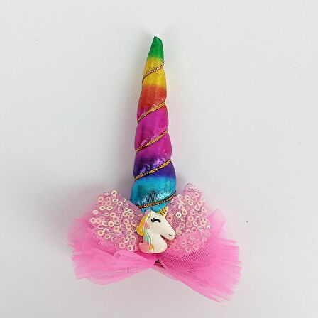 Unicorn Boynuz Pensli Parti Tokası