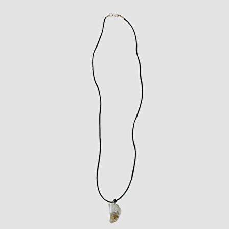 Uretti - Tuğba 6667 El Yapımı Doğal Taş Sitrin Kolye