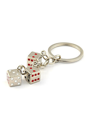 3D Zar Tasarımlı Anahtarlık ''NewLifePromosyon'' MDL400