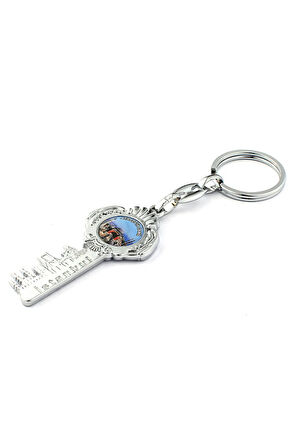 İstanbul Silüetli Ayasofya Temalı Ve  Anahtar Tasarımlı Anahtarlık ''NewLifePromosyon'' MDL93