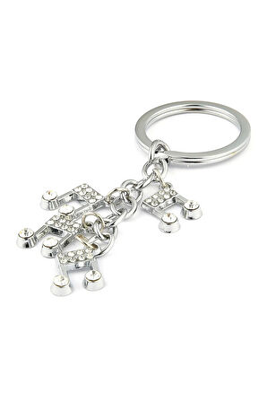 Taşlı Nota Tasarımlı Anahtarlık ''NewLifePromosyon'' MDL322