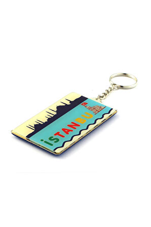 İstanbul  Yazılı Anahtarlık ''NewLifePromosyon'' MDL161