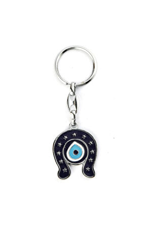 Nazar Boncuklu Nal Figürlü Anahtarlık ''NewLifePromosyon'' MDL245
