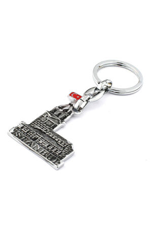 Kız Kulesi Temalı İstanbul Yazılı Anahtarlık ''NewLifePromosyon'' MDL85