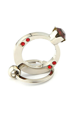 3D Tektaş Alyans Tasarımlı Anahtarlık ''NewLifePromosyon'' MDL376