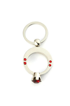 3D Tektaş Alyans Tasarımlı Anahtarlık ''NewLifePromosyon'' MDL376