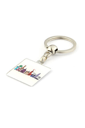 İstanbul Yazılı Anahtarlık ''NewLifePromosyon'' MDL287