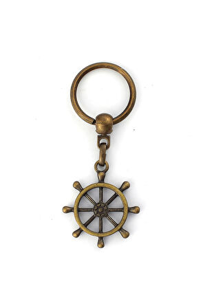 Eskitme Dümen Tasarımlı Anahtarlık ''NewLifePromosyon'' MDL569