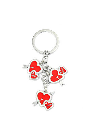 Kalp Tasarımlı Anahtarlık ''NewLifePromosyon'' MDL310