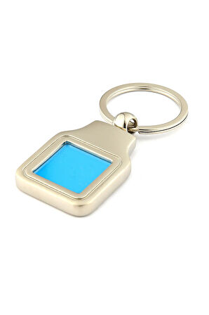 Metal Çerçeveli Görsel Konulabilir Tasarımlı Anahtarlık ''NewLifePromosyon'' MDL390