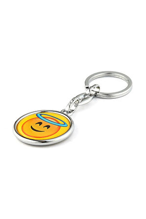 Melek Figürlü Emoji Anahtarlık ''NewLifePromosyon'' MDL186