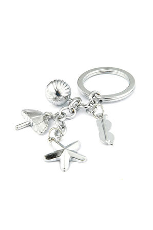 Yıldız Top Şemsiye Gözlük Simgeli Anahtarlık ''NewLifePromosyon'' MDL543