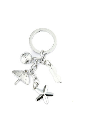 Yıldız Top Şemsiye Gözlük Simgeli Anahtarlık ''NewLifePromosyon'' MDL543