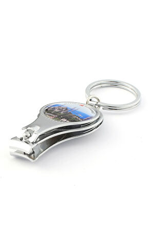 Sultan Ahmet Logolu Yada Boş Açacak Ve Tırnak Makaslı Anahtarlık ''NewLifePromosyon'' MDL45