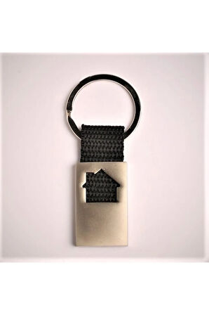 Ev Tasarımlı Çelik Tasarım Anahtarlık