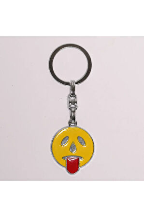 Yeni Hayat Emoji Anahtarlık Çelik