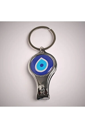 Çelik Nazar Temalı Tırnak Makaslı Açacak