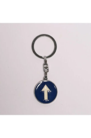 Yön Tabelası Temalı Anahtarlık