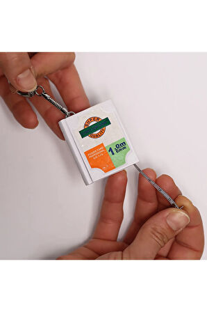 Içinde Metre Olan Metreli Anahtarlık