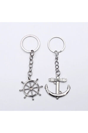 Sevgili Temalı Metal Anahtarlık