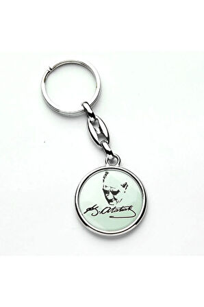 Mustafa Kemal Atatürk Tasarımlı Anahtarlık