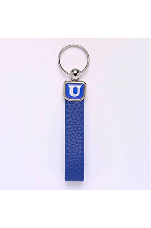 Deri Saplı Harf Anahtarlık Hafli