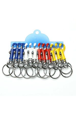 Kanca Anahtarlık 12 li 6 cm