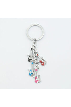 Gitar Figürlü Anahtarlık
