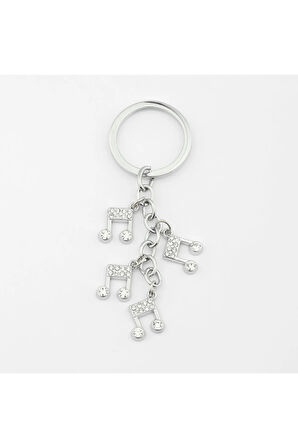 Nota Taşlı Tasarım Anahtarlık