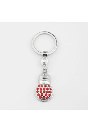 Ampül Taşlı Tasarım Anahtarlık