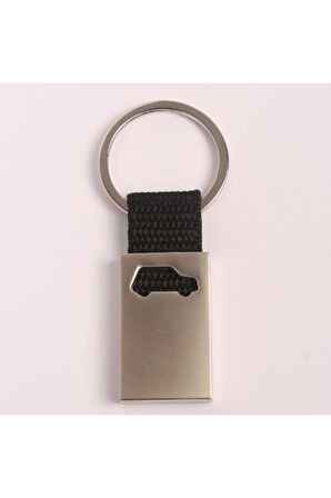 Araba Tasarımlı Çelik Anahtarlık