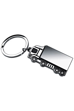 Kamyon Tasarımlı Çelik Anahtarlık