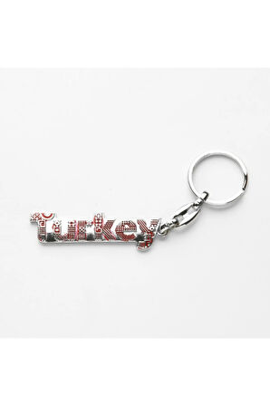 Turkey Yazılı Anahtarlık