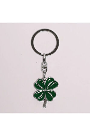 Gonca Figürlü Metal Anahtarlık