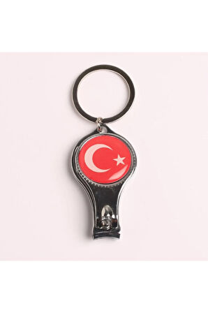 Yenihayat Tırnak Makaslı Açacaklı Anahtarlık-çelik