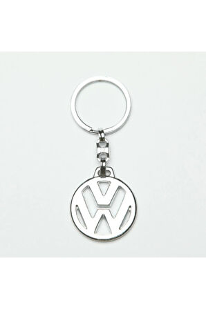 Wolkswagen Gümüş Rengi Anahtarlık