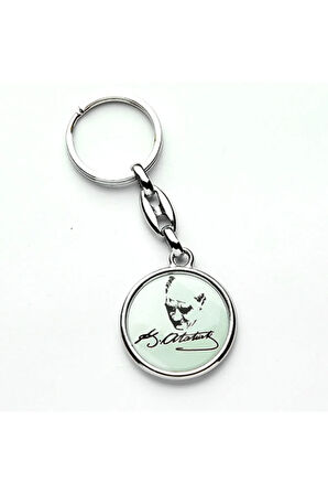 Mustafa Kemal Atatürk Tasarımlı Anahtarlık