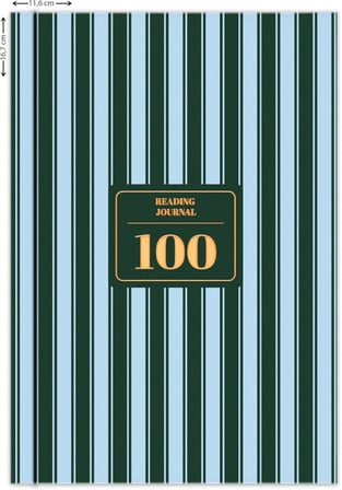 Kitap Okuma Günlüğü Reading Journal Yeşil