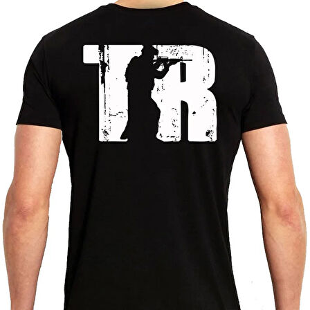 Alfa TR Asker Baskılı Tişört