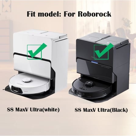 Roborock ile Uyumlu S8 MaxV Ultra Robot Süpürge Fırça,Hepa Filtre Yedek Parça Seti-6 Parça