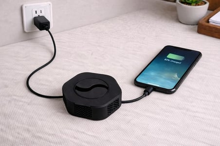 VeltroniX Kablo Düzenleyici ve Otomatik Kablo Sarma Aparatı – USB Şarj Kablosu Toplayıcı, Telefon Kablo Organizer, Taşınabilir Kablo Sarıcı.(siyah)