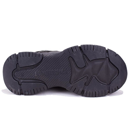 Lumberjack Lency Siyah Ortopedik Günlük Kadın Spor Ayakkabı