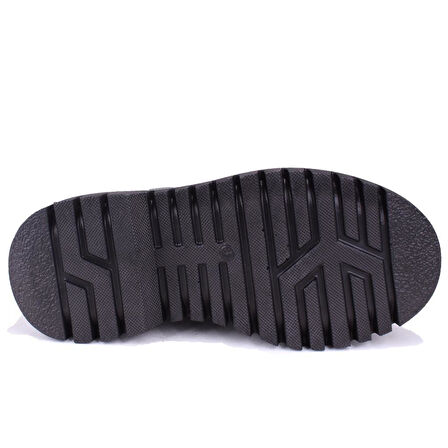 Hammer Jack Soloj 10224730 Siyah Ortopedik Günlük Düz Topuk Kadın Deri Bot