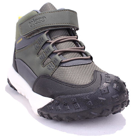 Vicco Annie 946F24K421 Haki Ortopedik Günlük Erkek Çocuk Spor Bot