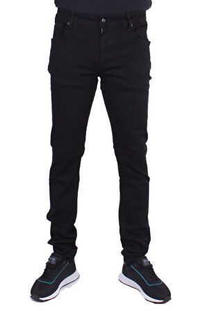 Twister Panama 731-01 Siyah Düşük Bel Dar Paça Erkek Jeans Pantolon