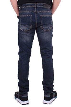 Twister Panama 758-01 Lacivert Düşük Bel Dar Paça Erkek Jeans Pantolon