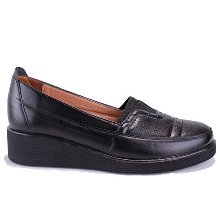 Dagoster DZA07-1194430 Siyah Günlük Ortopedik Kadın Ayakkabı