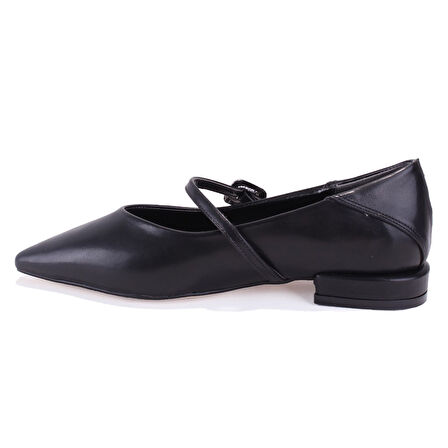 Dagoster DZA07-725315 Siyah Klasik Topuklu Kadın Ayakkabı