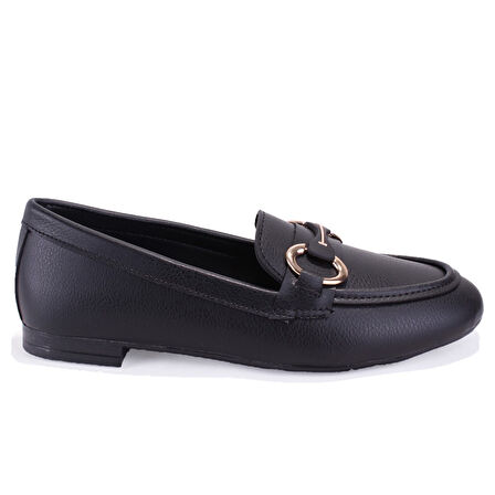 Dagoster DZA07-1181129 Siyah Günlük  Kadın Babet Ayakkabı